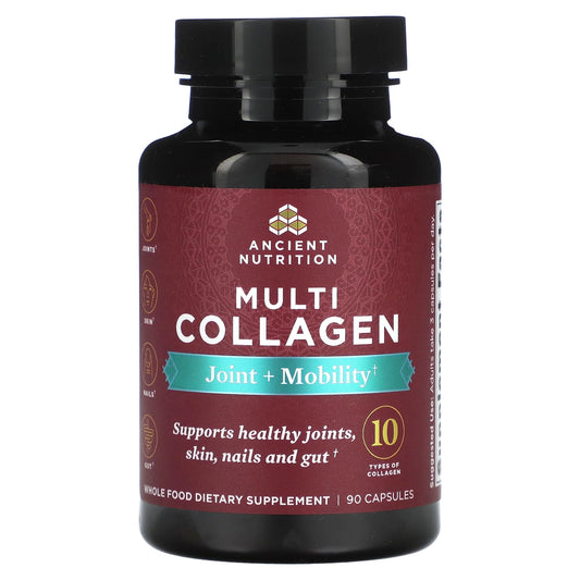 Ancient Nutrition Multi Collagen for Joint + Mobility, 90 Capsules - Image 1