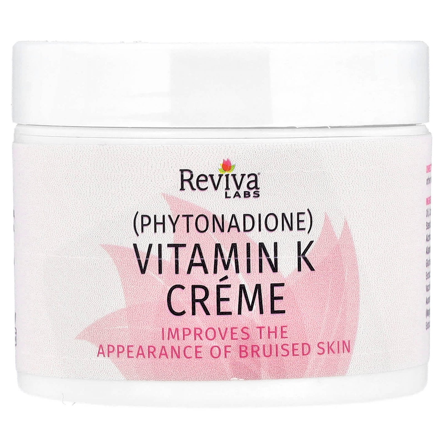 Reviva Labs, Vitamin K Creme, All Skin Types, 2 oz (55 g) - Image 1