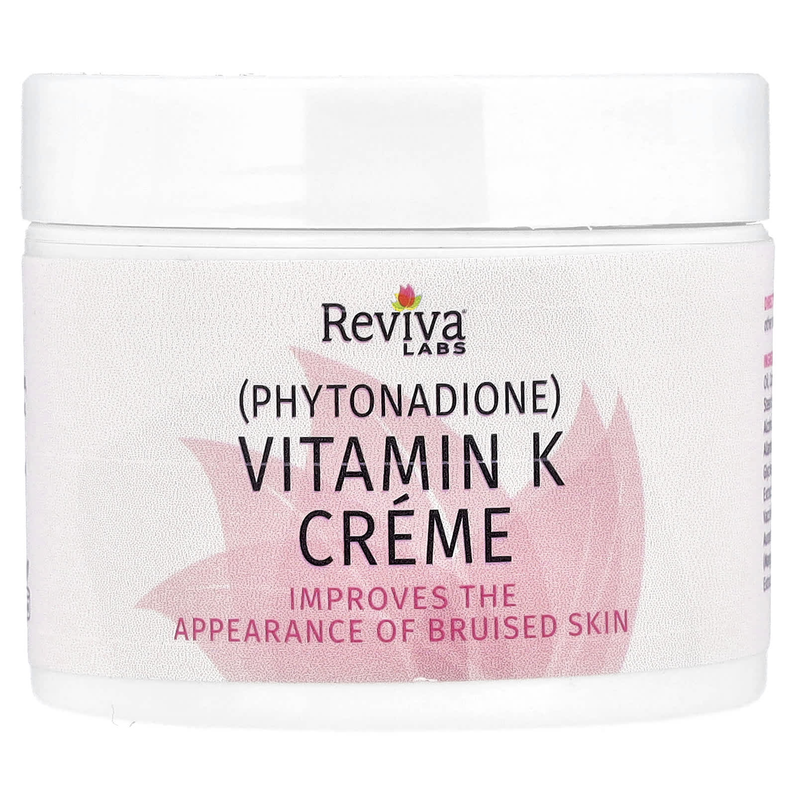 Reviva Labs, Vitamin K Creme, All Skin Types, 2 oz (55 g) - Image 1