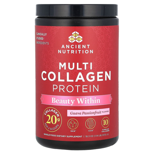 Ancient Nutrition Multi Collagen Protein for Hair, Skin, Joints & Beauty - Image 1
