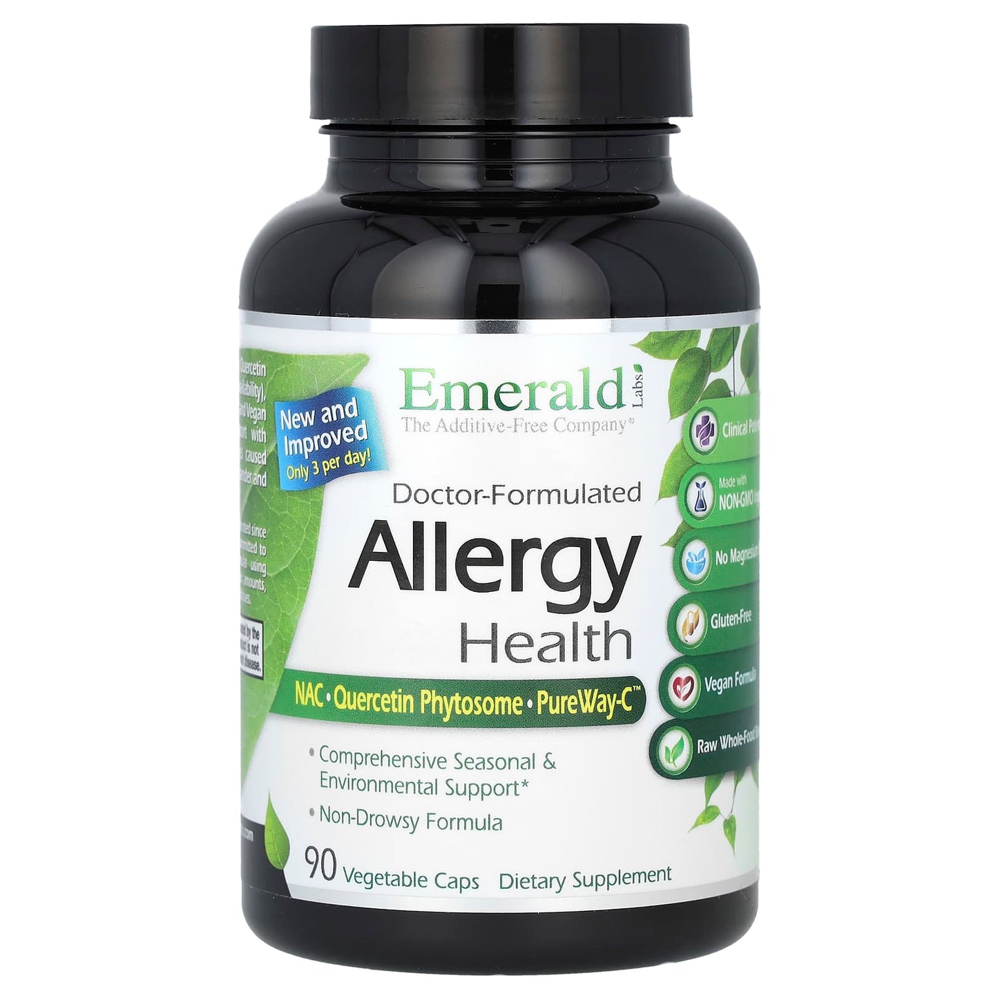 Emerald Laboratories Allergy Health Support - 90 Capsules - Image 1