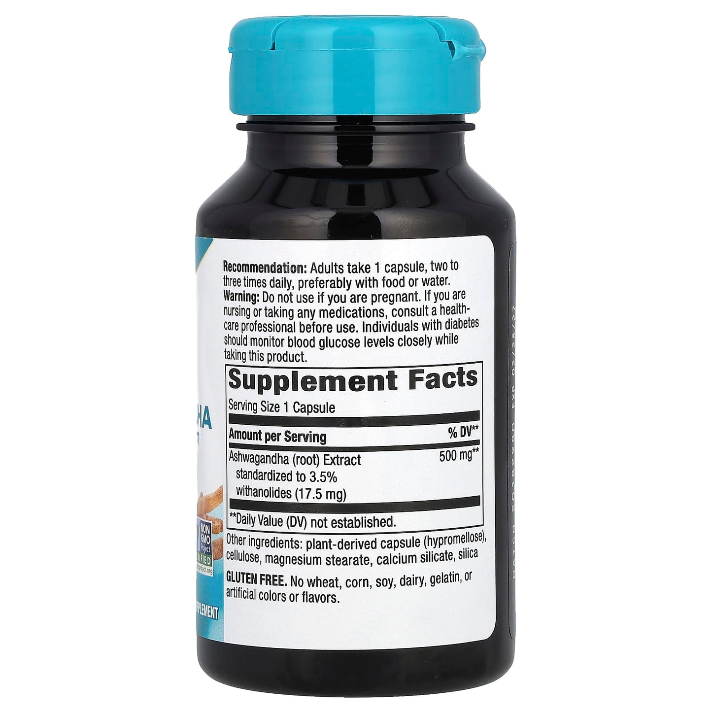 Nature's Way, Ashwagandha, Premium Extract, 500 mg, 60 Vegan Capsules - Image 2