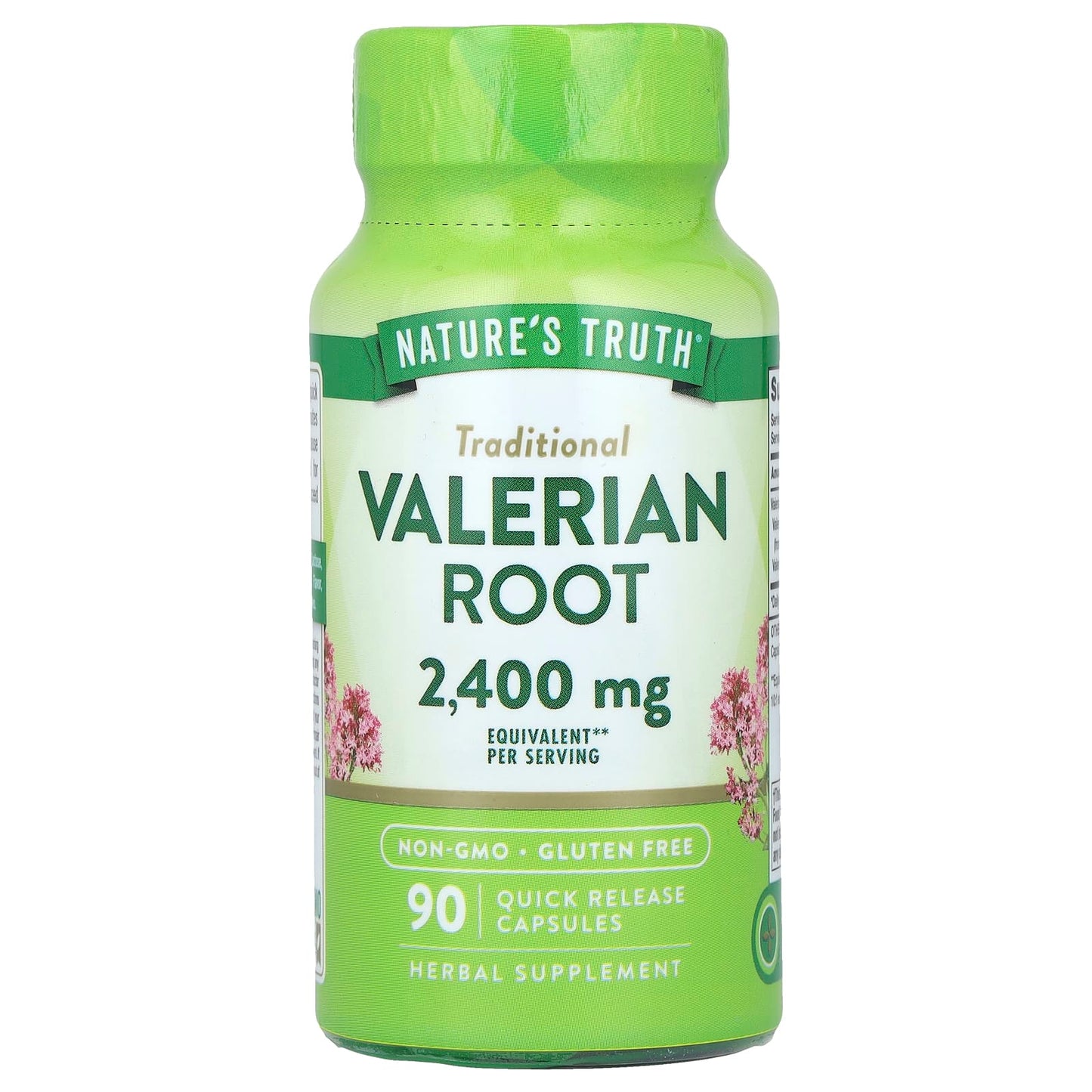 Nature's Truth, Valerian Root, 90 Quick Release Capsules (1,200 mg per Capsule) - Image 1