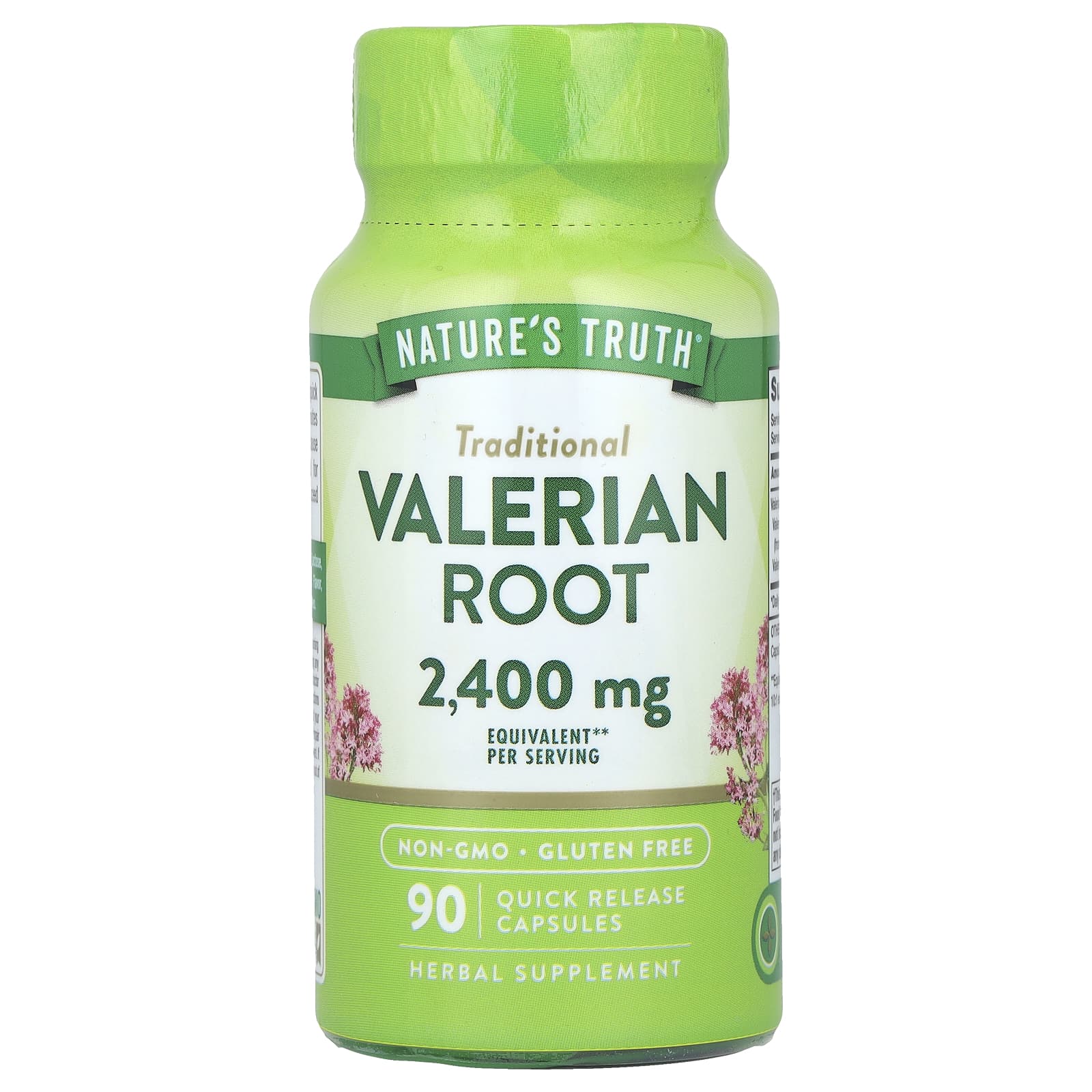 Nature's Truth, Valerian Root, 90 Quick Release Capsules (1,200 mg per Capsule) - Image 1
