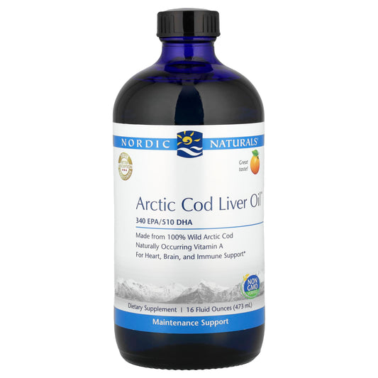 Nordic Naturals, Arctic Cod Liver Oil™, Orange, 16 fl oz (473 ml) - Image 1