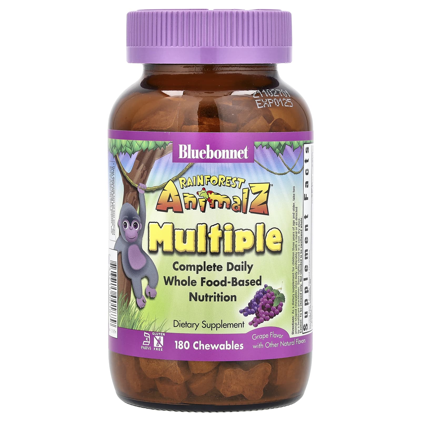 Bluebonnet Nutrition Rainforest Animalz Complete Daily Nutrition for Kids - Image 1