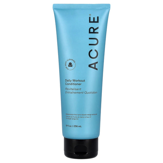Deeply Cleanse Oily Hair with Acure Daily Workout Conditioner - Image 1