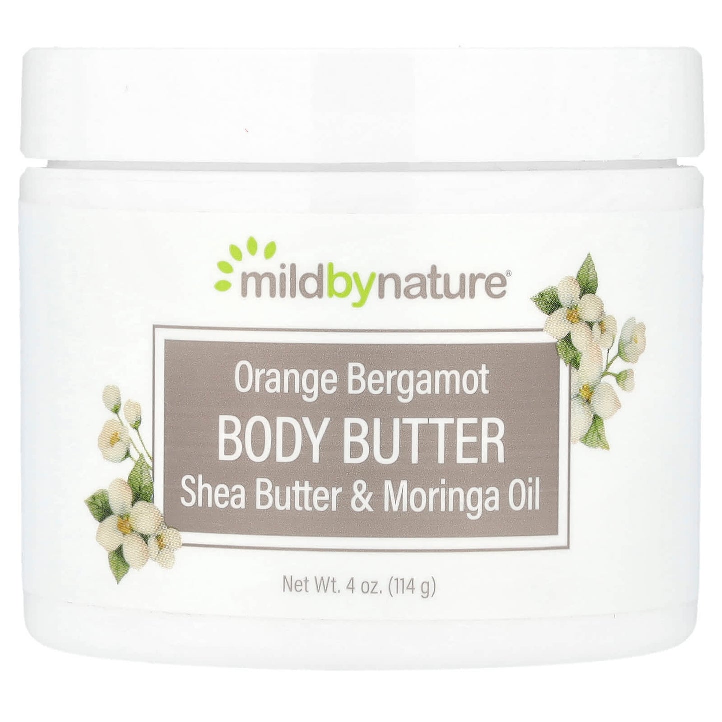 Orange Bergamot Body Butter for Hydrated Skin, Paraben-Free & Cruelty-Free - Image 1