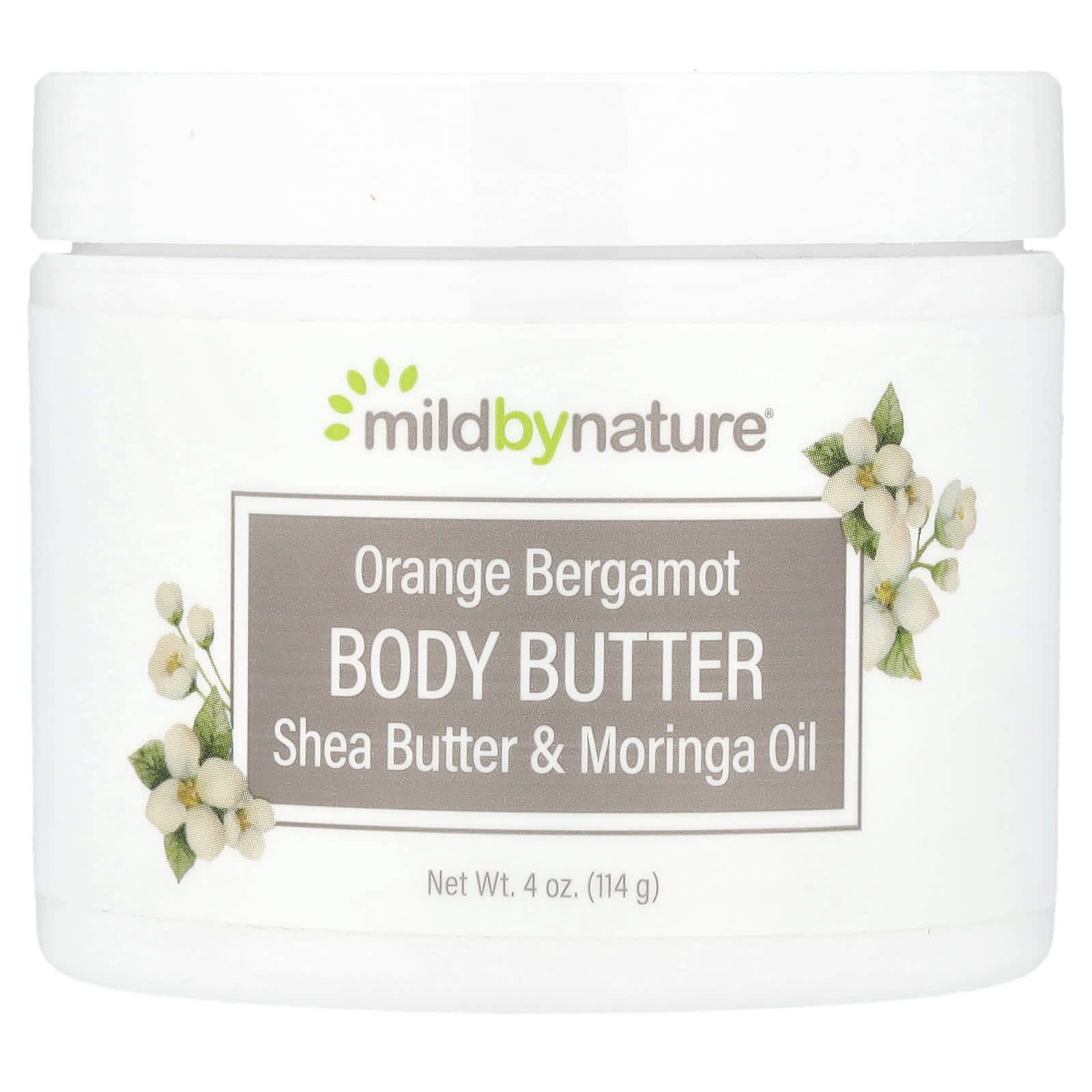 Orange Bergamot Body Butter for Hydrated Skin, Paraben-Free & Cruelty-Free - Image 1