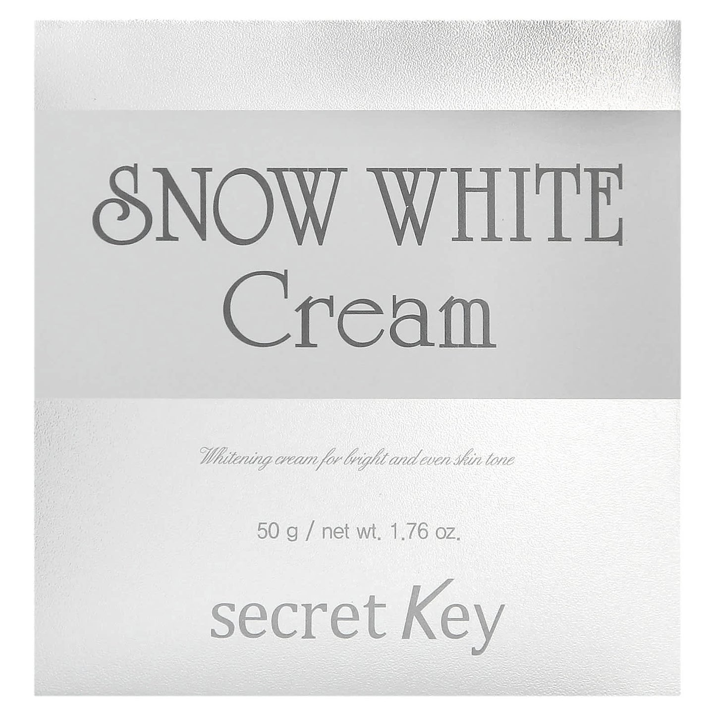 Secret Key, Snow White Cream, 1.76 oz (50 g) - Image 2