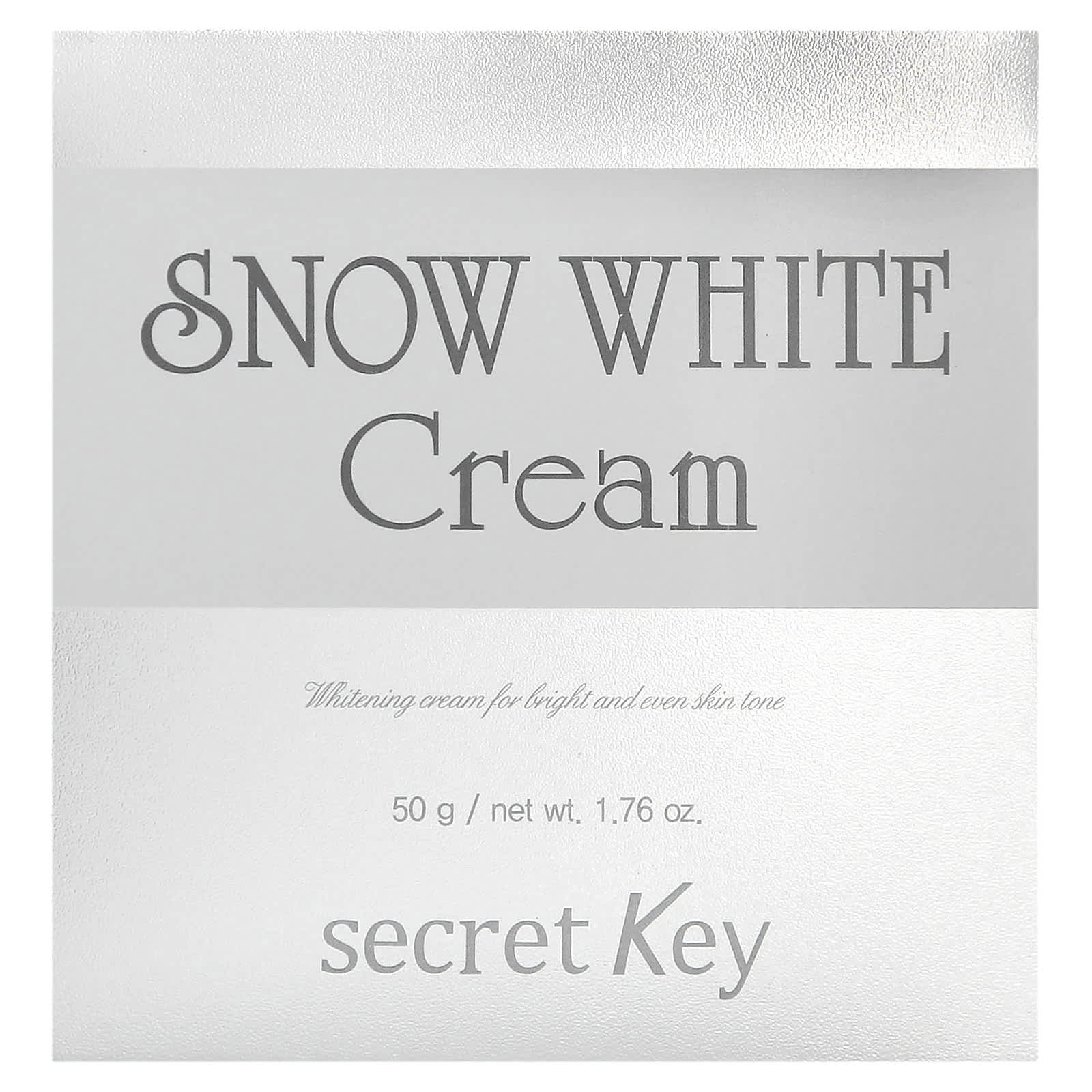 Secret Key, Snow White Cream, 1.76 oz (50 g) - Image 2