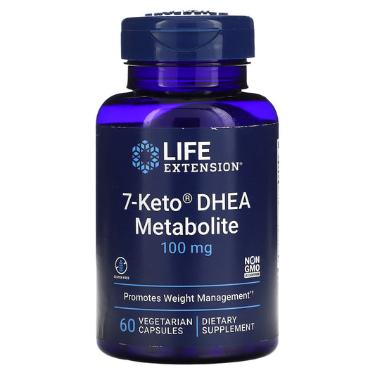 Life Extension, 7-Keto DHEA Metabolite, 100 mg, 60 Vegetarian Capsules