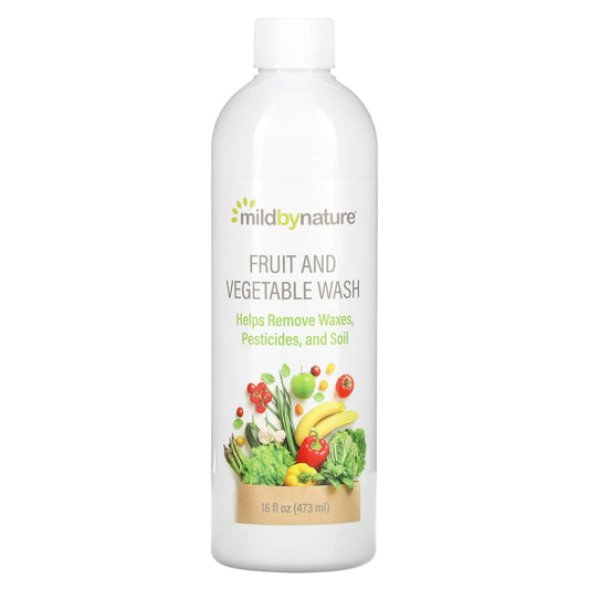 Safe & Effective Fruit & Veggie Wash, 16 fl oz by Mild By Nature - Image 1
