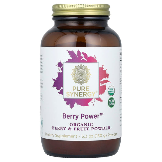 Pure Synergy, Berry Power™, Organic Berry & Fruit Powder, 5.3 oz (150 g) - Image 1