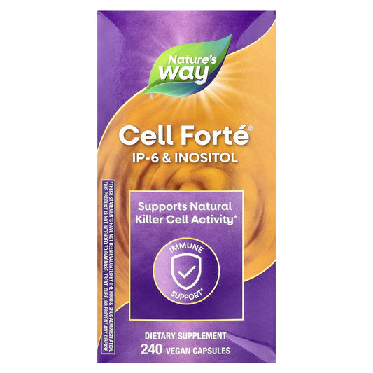 Nature's Way, Cell Forté, IP-6 & Inositol, 240 Vegan Capsules - Image 1