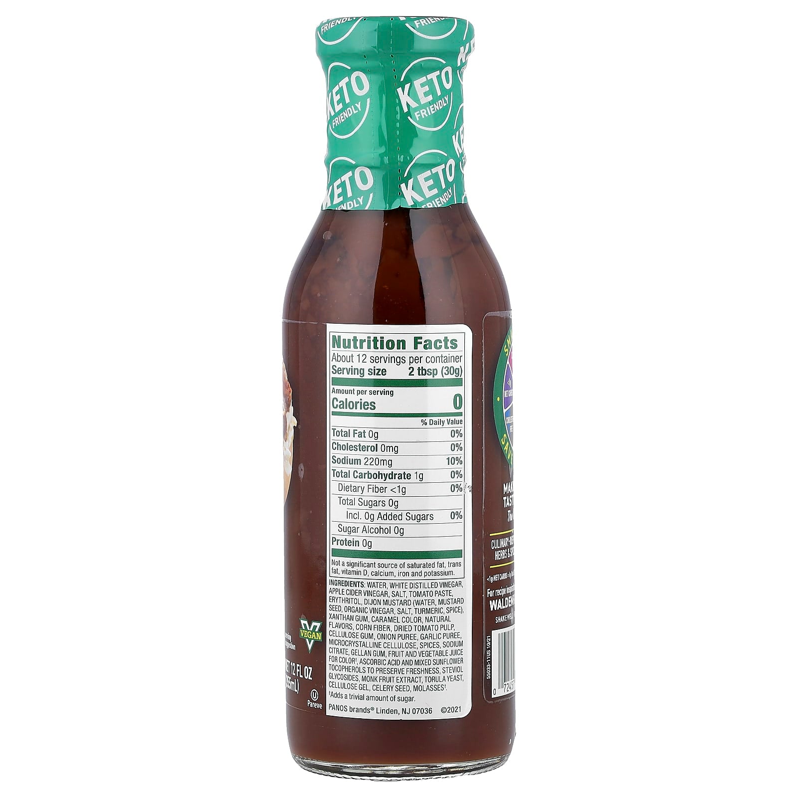 Walden Farms, Thick & Spicy Barbecue Sauce, 12 fl oz (355 ml) - Image 2