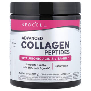 Advanced Collagen Peptides + Hyaluronic Acid & Vitamin C by Neocell - 6.9 oz