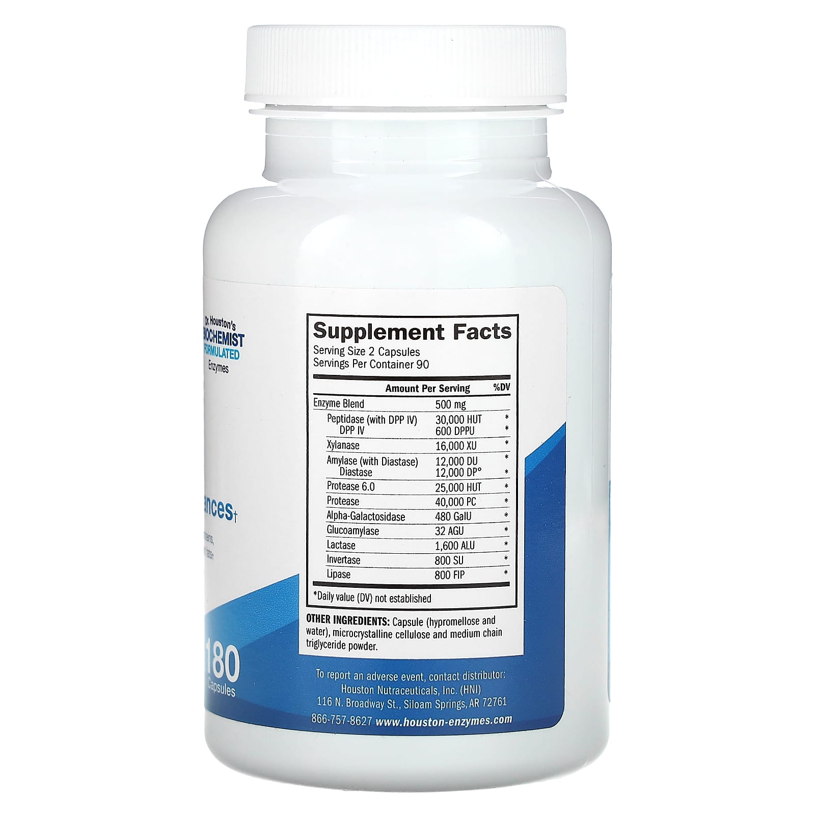 Digestive Support with TriEnza Enzyme Supplement by Houston Enzymes - Image 2