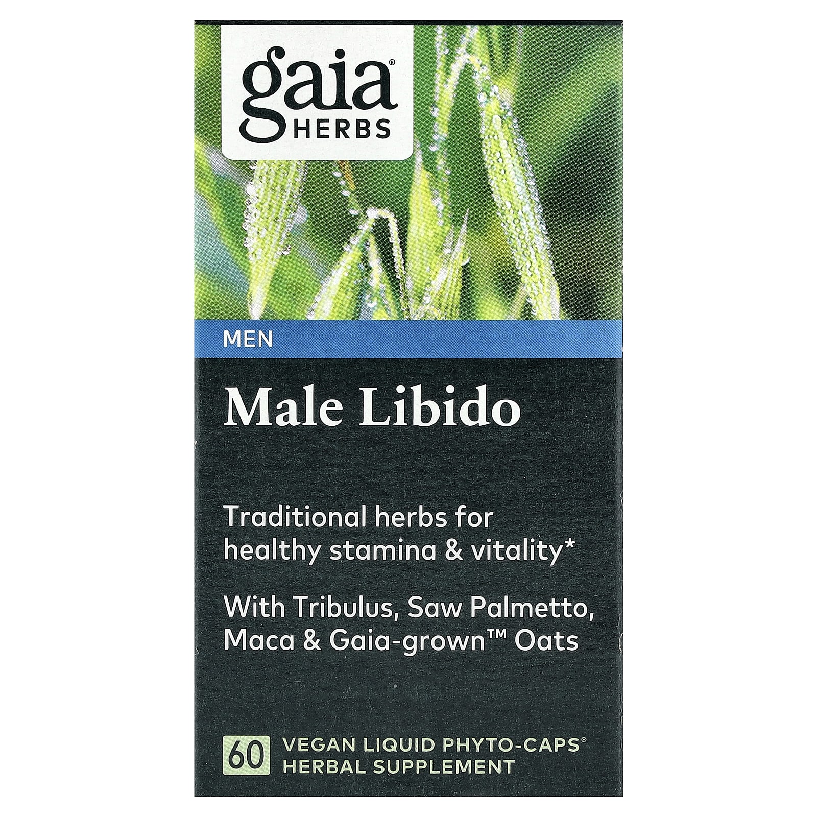 Boost Male Libido Naturally with Gaia Herbs Vegan Formula - Image 1