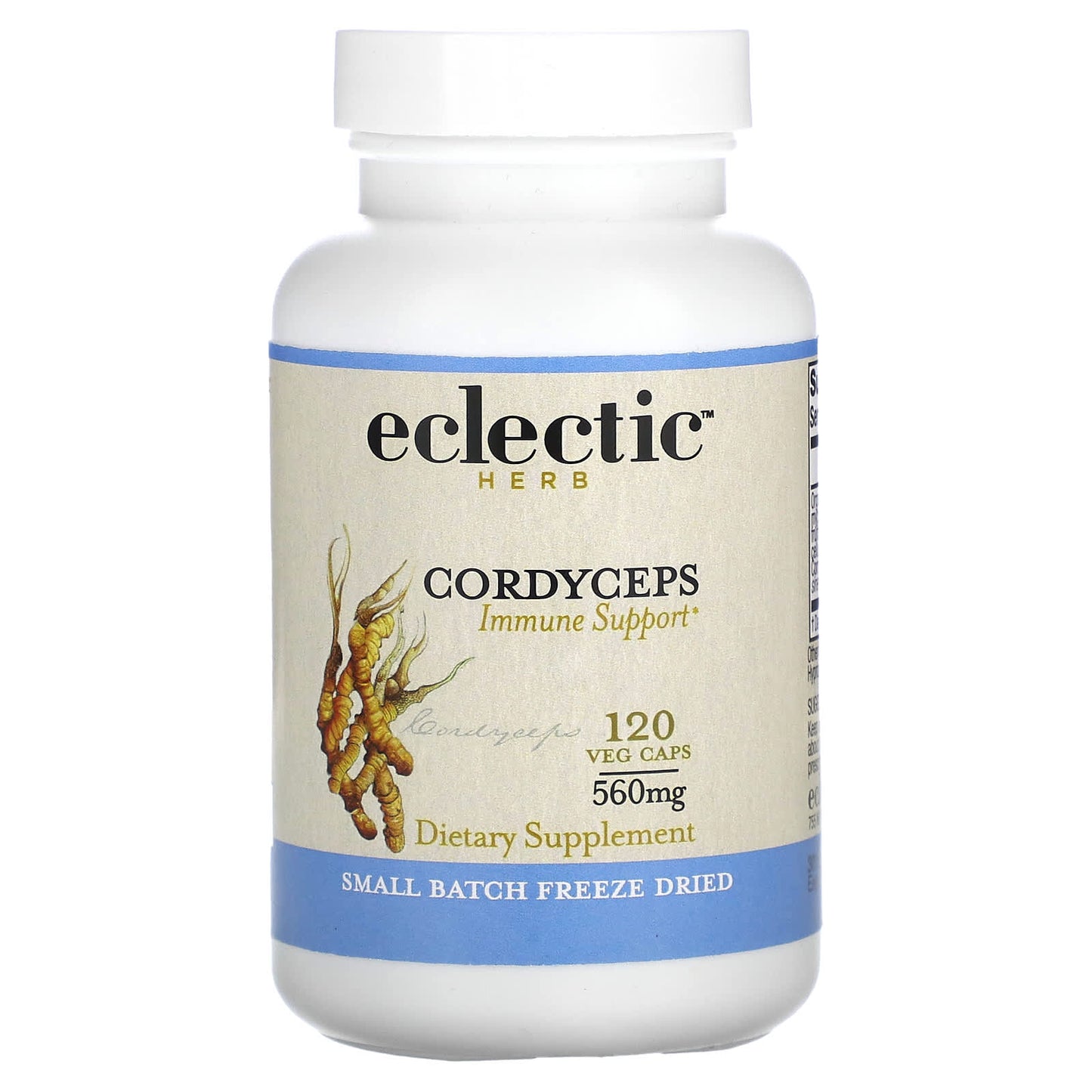 Boost Immune System with US-Grown Cordyceps - 120 Veg Caps - Image 1