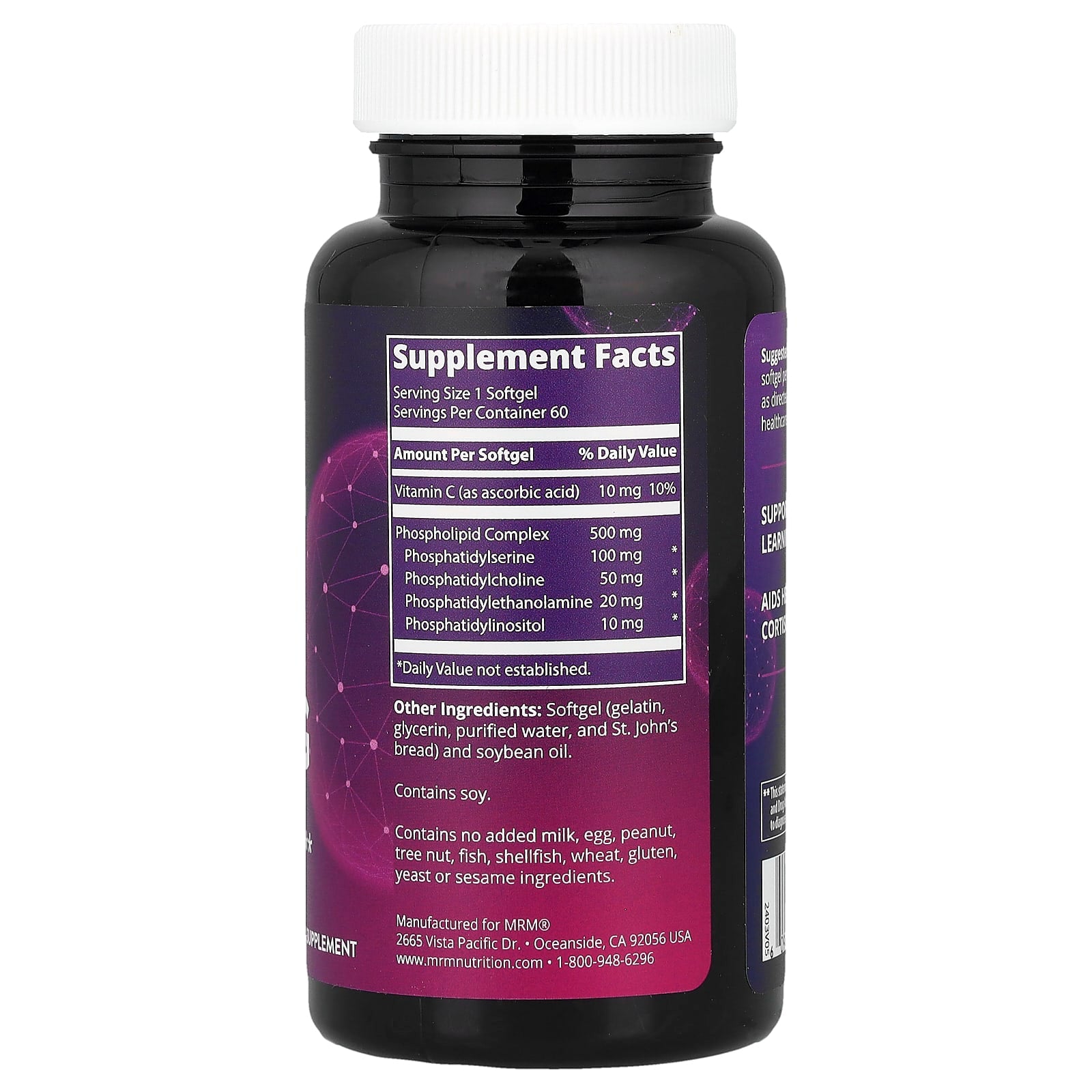 MRM Nutrition, PS, 60 Softgels - Image 2