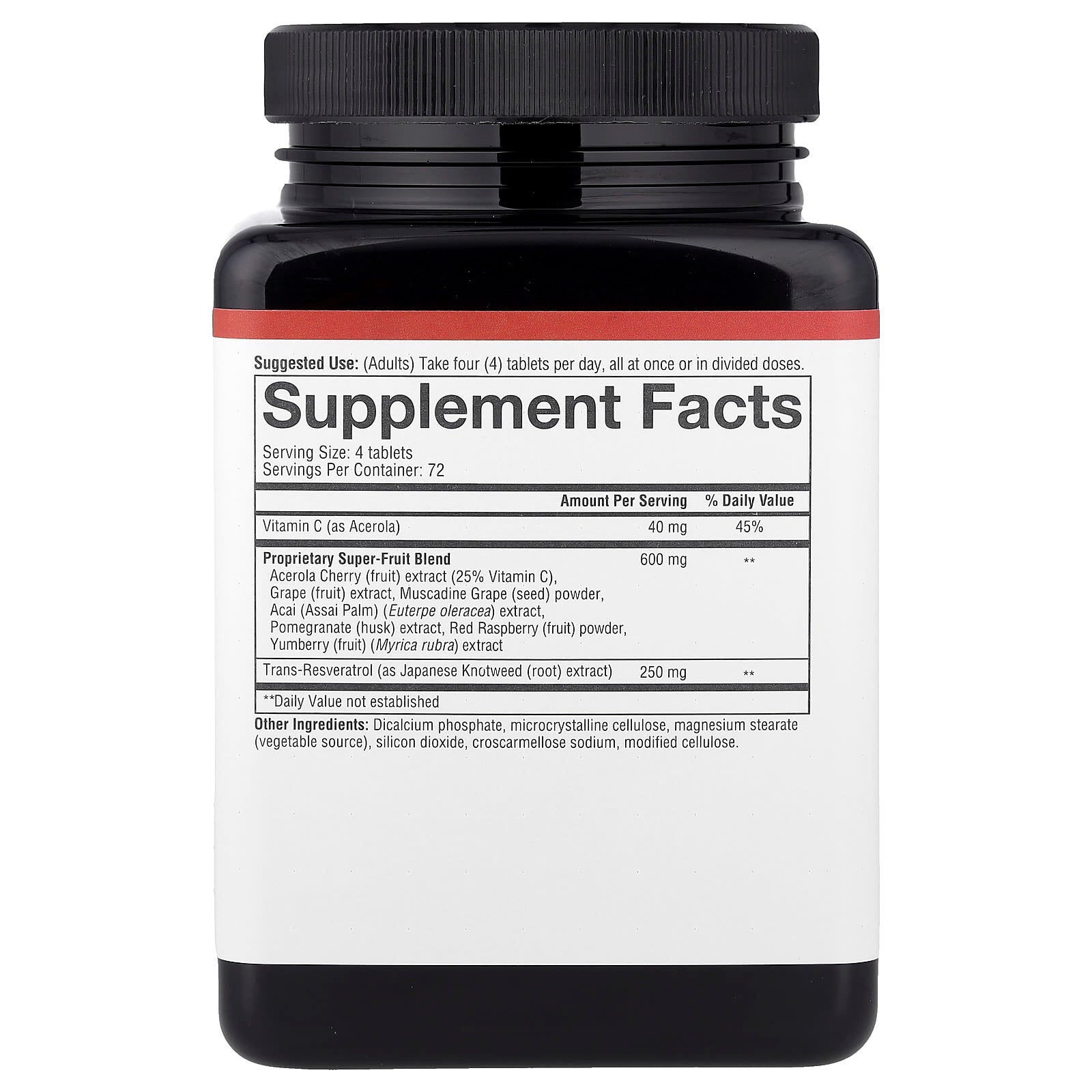 Youtheory, Resveratrol, 290 Tablets - Image 2