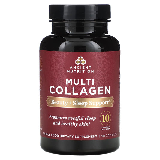 Collagen Beauty and Sleep Support Supplement by Ancient Nutrition - Image 1