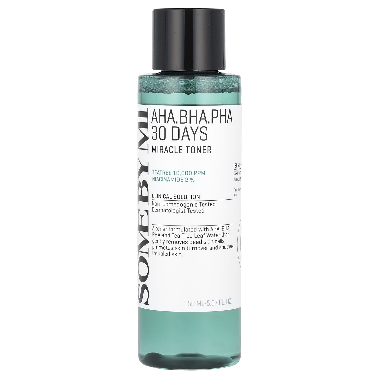 SOME BY MI, AHA. BHA. PHA 30 Days Miracle Toner, 5.07 fl oz (150 ml) - Image 1