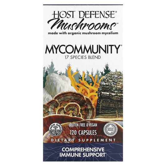 Comprehensive Immune Support with Host Defense Mushrooms - Image 1