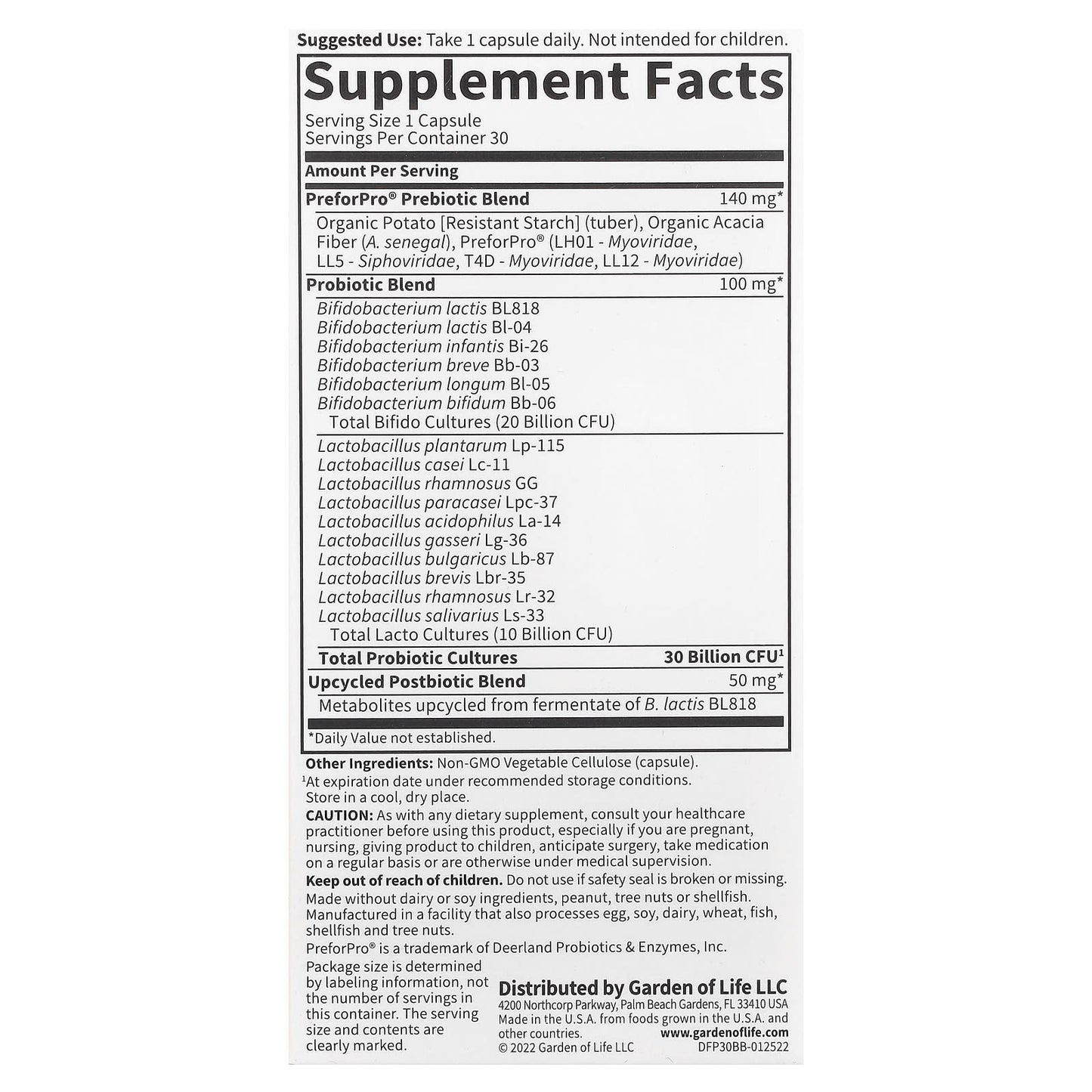 Support Digestive & Immune Health with Garden of Life Probiotics - Image 2