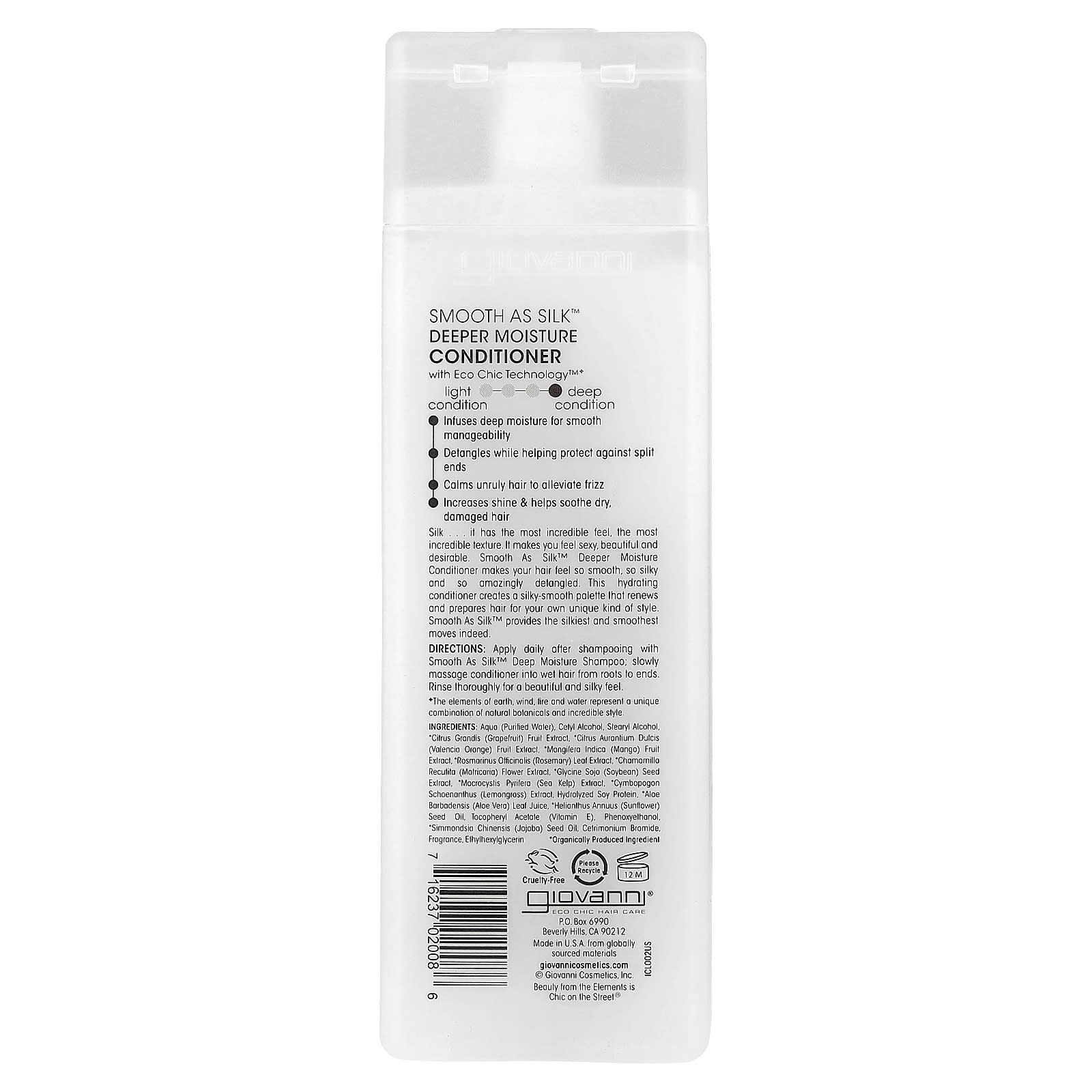 Giovanni Deeper Moisture Conditioner for Damaged Hair, 8.5 fl oz - Image 2