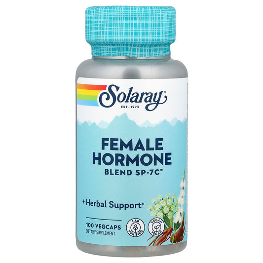 Solaray, Female Hormone Blend SP-7C™, 100 VegCaps - Image 1