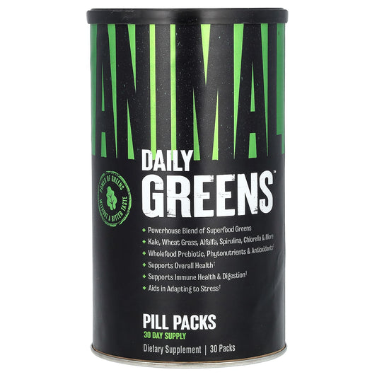 Animal Daily Greens Pill Packs - 30 Convenienct Packs - Image 1