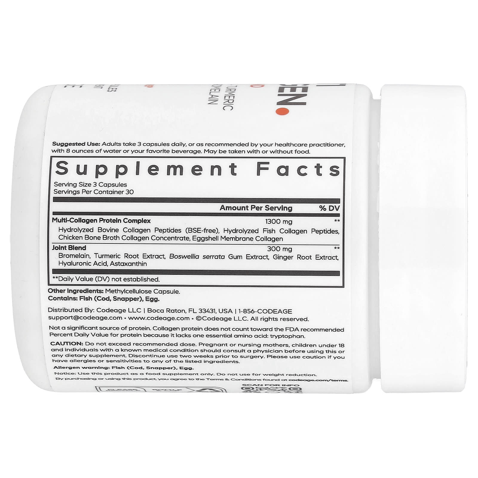 Multi Collagen + Joint Blend | 90 Capsules for Joint Health - Image 2