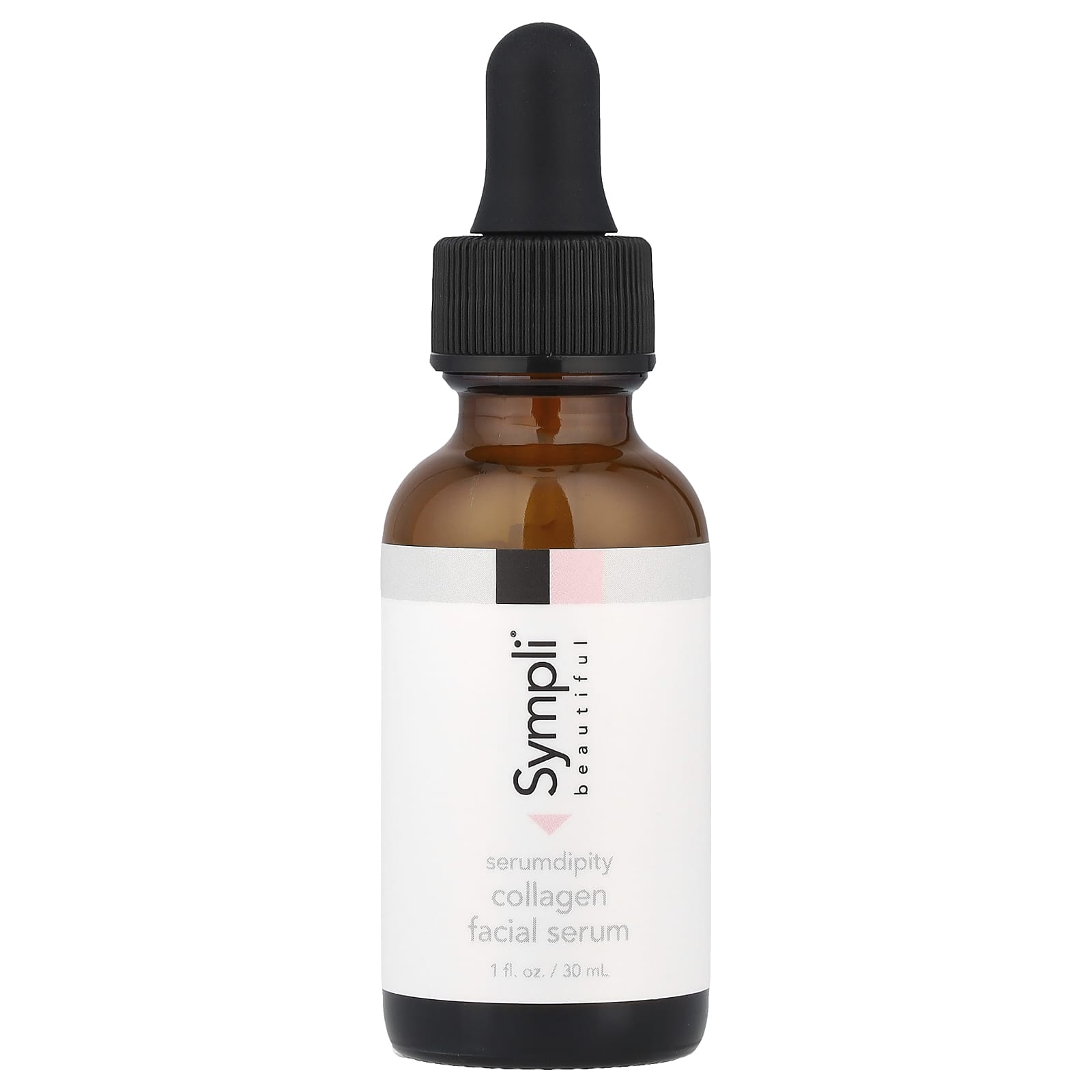 Sympli Beautiful, Serumdipity, Age Refining Collagen Facial Serum, 1 fl oz (30 ml) - Image 1
