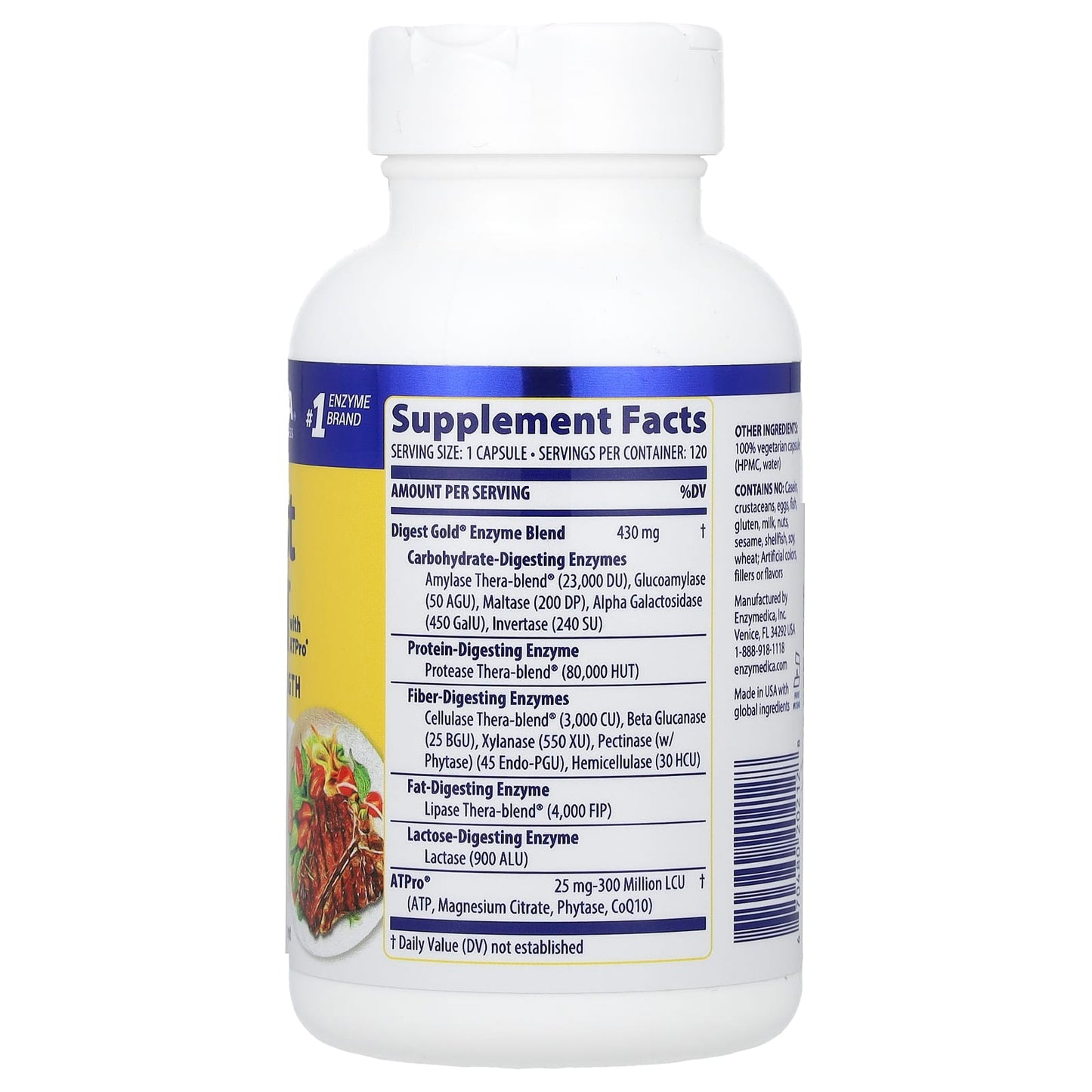 Digest Gold with ATPro - Maximum Strength Enzyme Supplement - Image 2