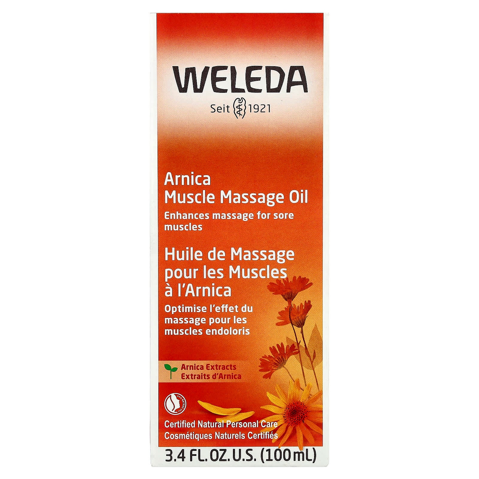 Weleda, Arnica Muscle Massage Oil, 3.4 fl oz (100 ml) - Image 2