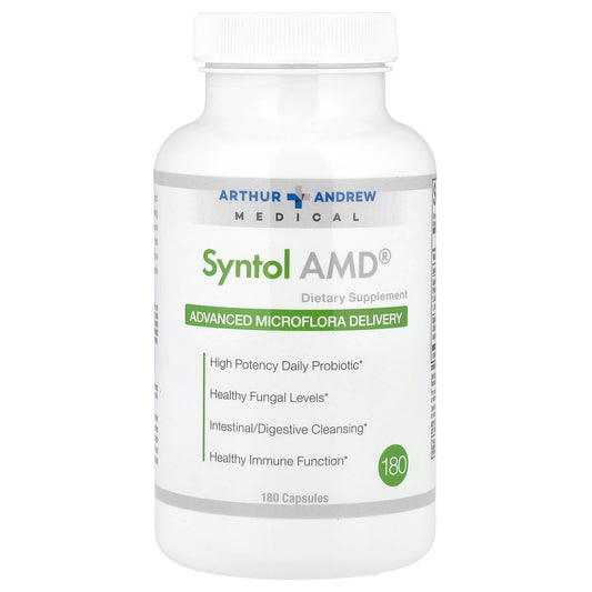 Arthur Andrew Medical Syntol AMD Advanced Microflora Delivery 180 Capsules - Image 1