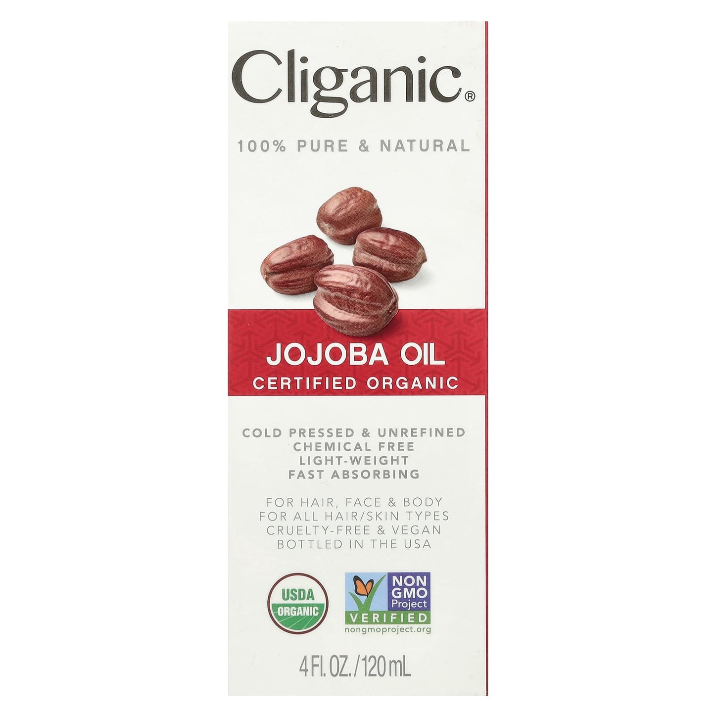 Pure Organic Jojoba Oil for Hair, Face & Body - 100% Natural, Cold-Pressed - Image 2