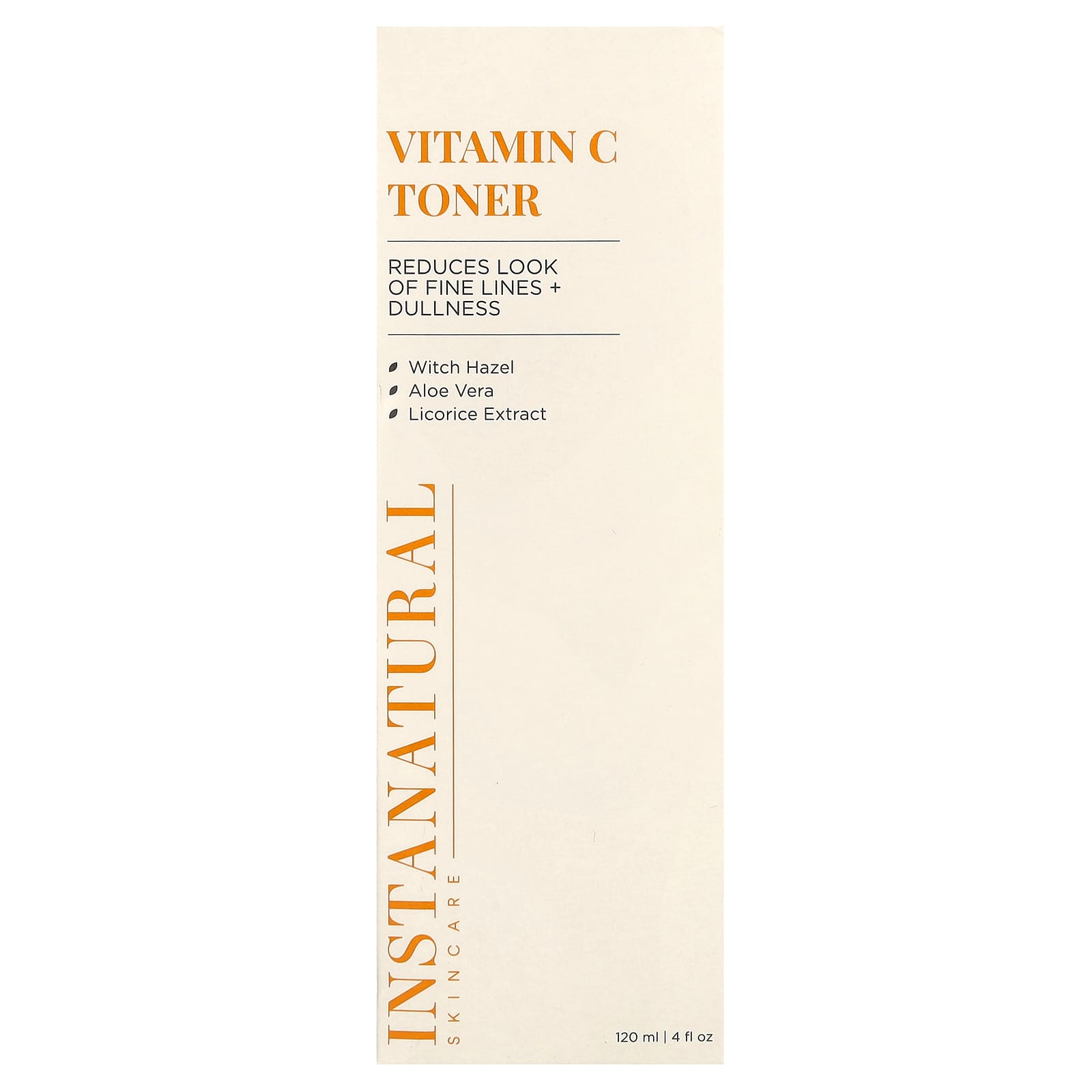 InstaNatural Vitamin C Toner for Radiant Skin, 4 fl oz (120 ml) - Image 2