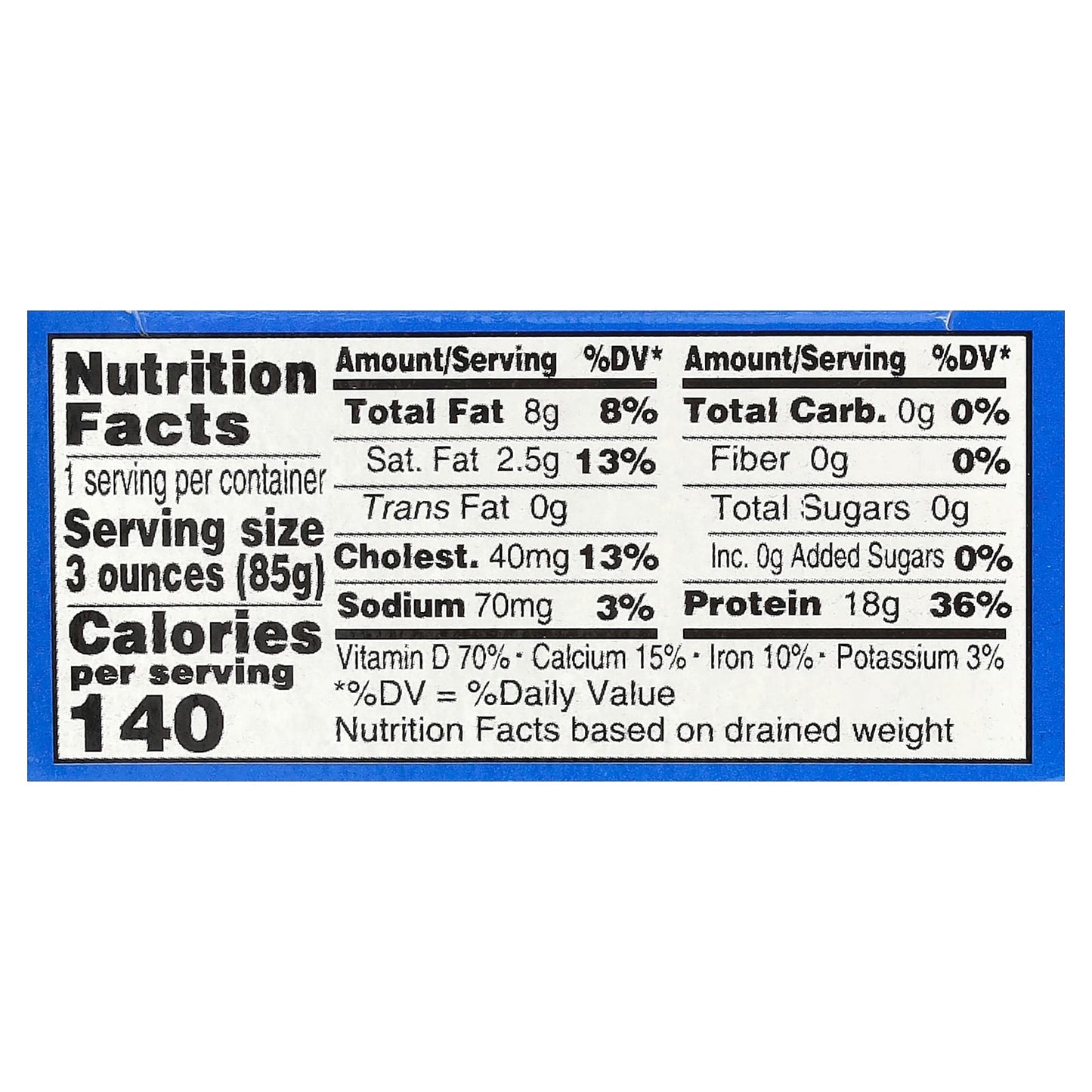 Wild Planet, Wild Sardines In Water, No Salt Added, 4.4 oz (125 g) - Image 2
