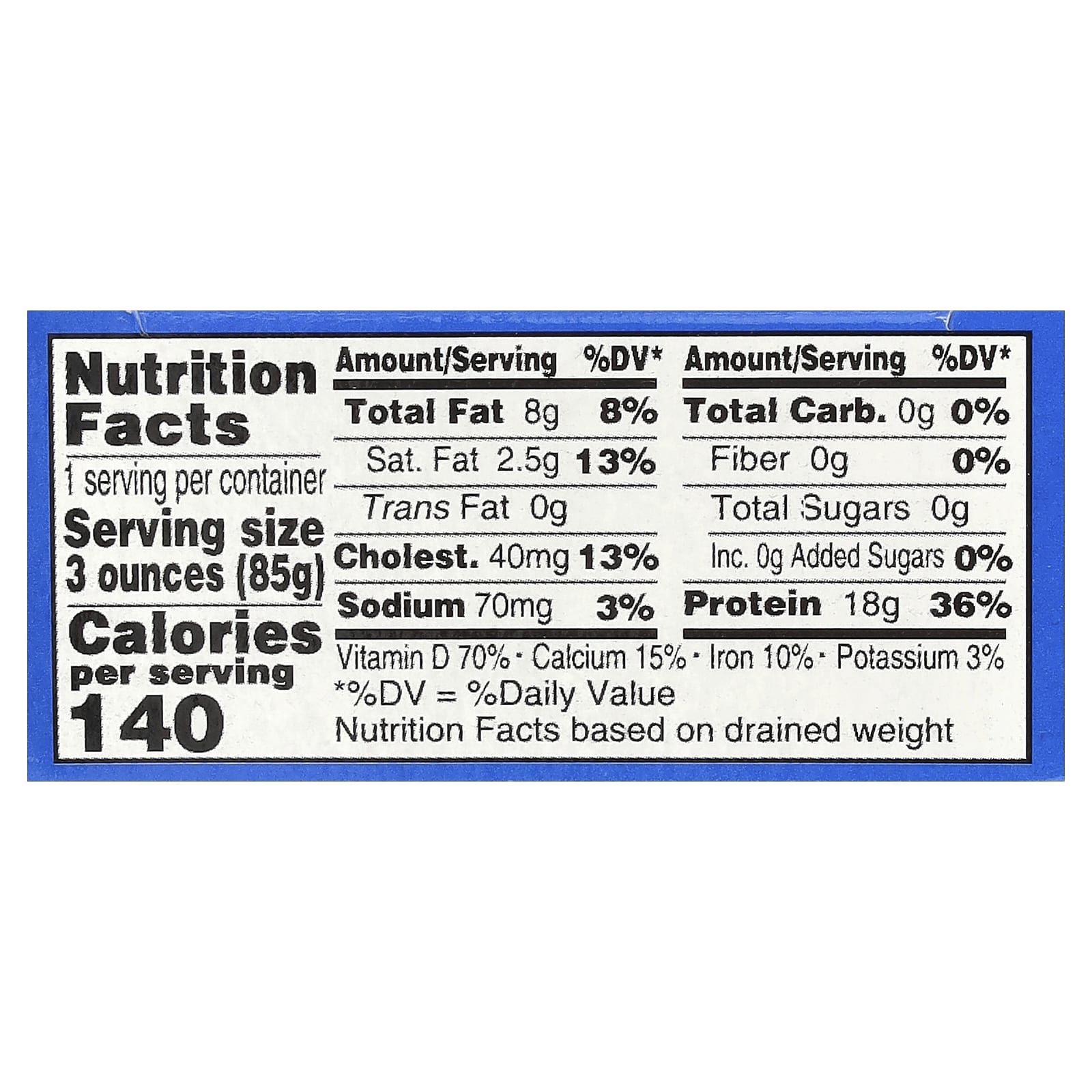 Wild Planet, Wild Sardines In Water, No Salt Added, 4.4 oz (125 g) - Image 2