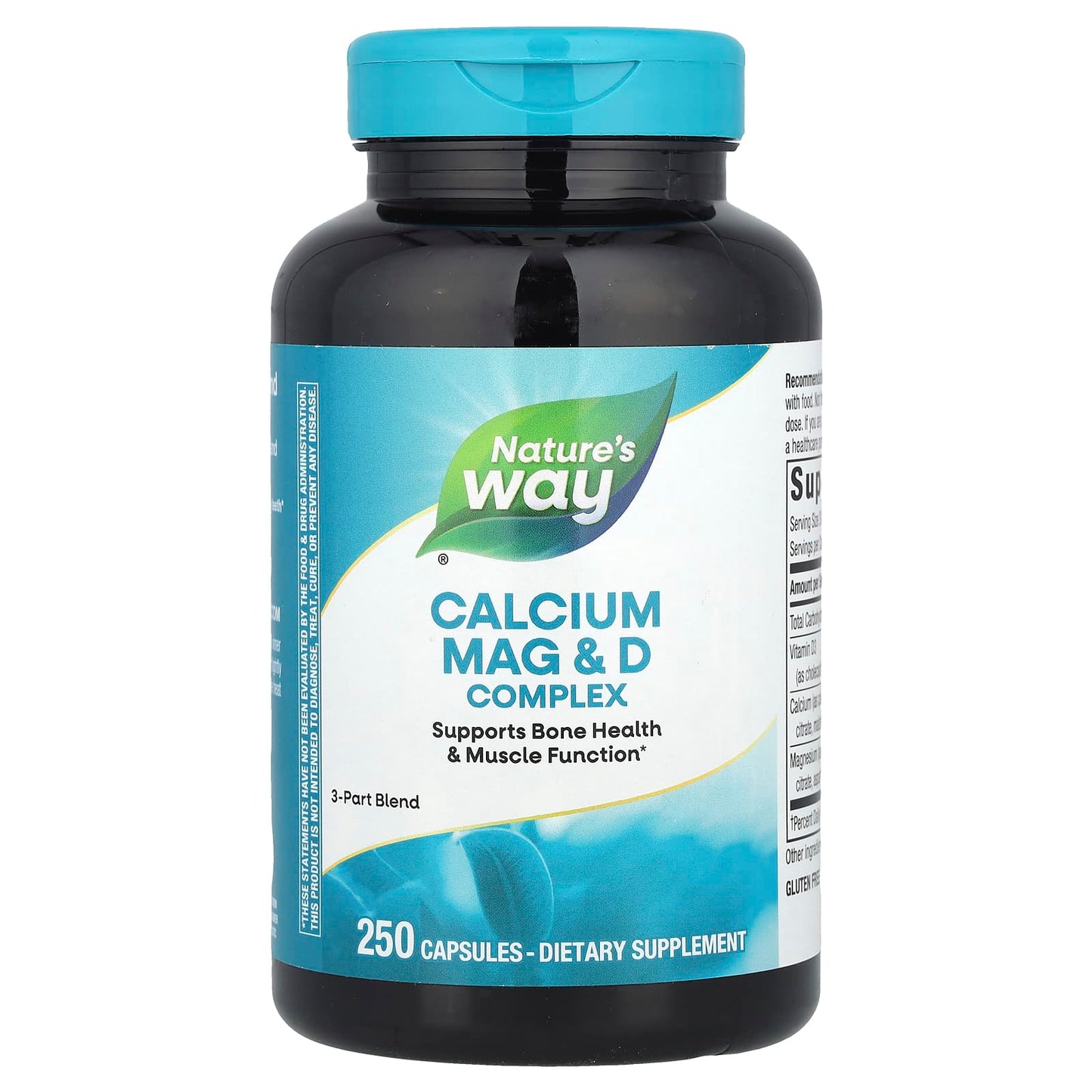 Nature's Way, Calcium Mag & D Complex, 250 Capsules - Image 1