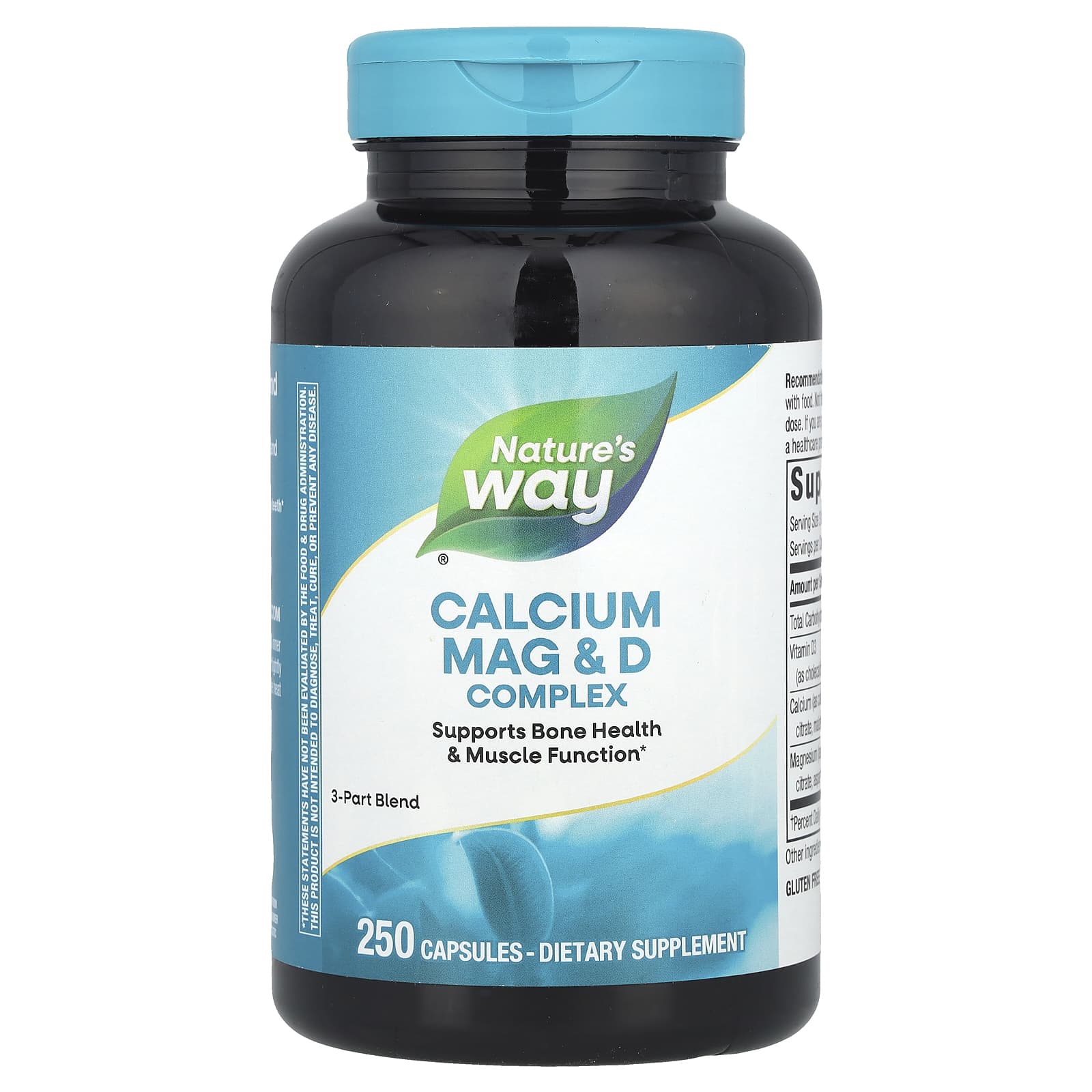 Nature's Way, Calcium Mag & D Complex, 250 Capsules - Image 1