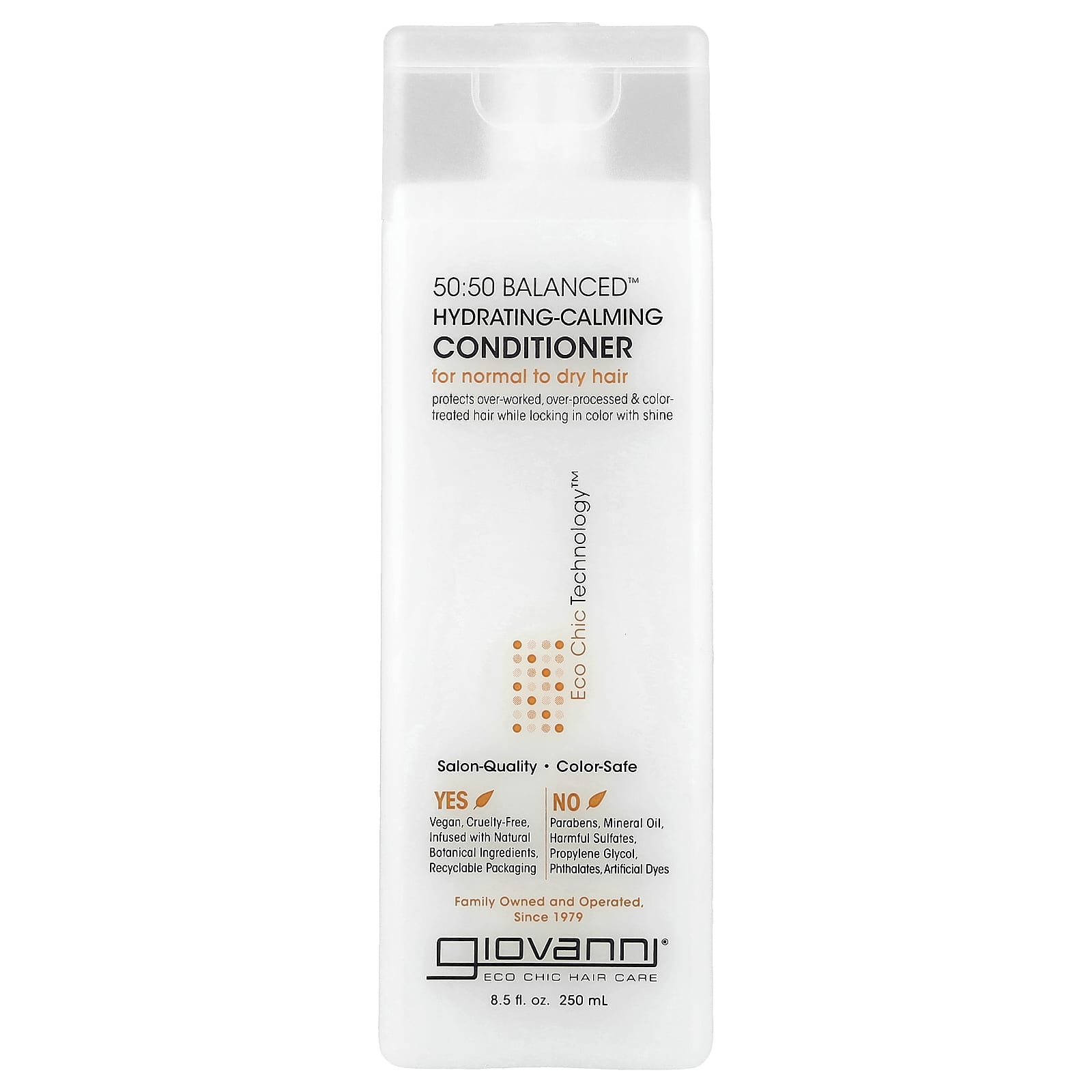 Giovanni 50:50 Balanced Hydrating-Calming Conditioner for Normal to Dry Hair - Image 1