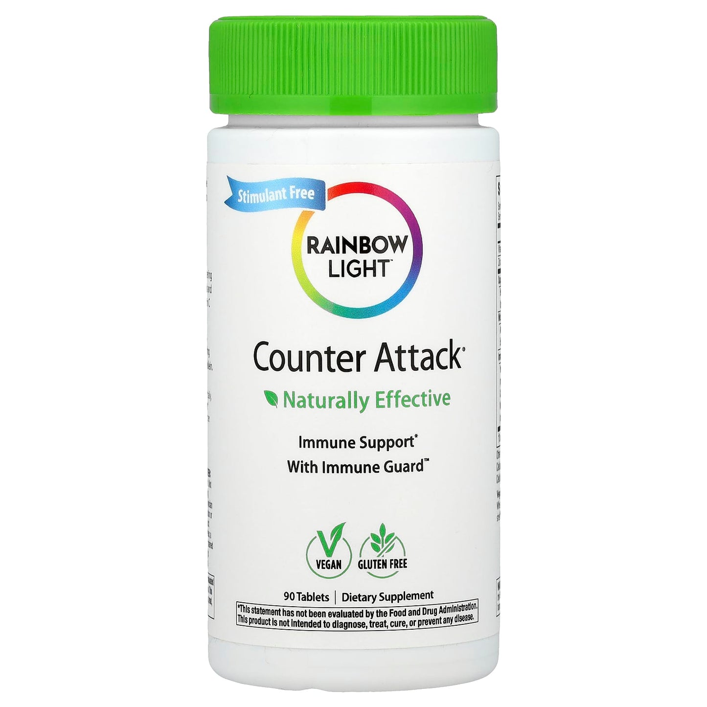 Rainbow Light, Counter Attack®, 90 Tablets - Image 1
