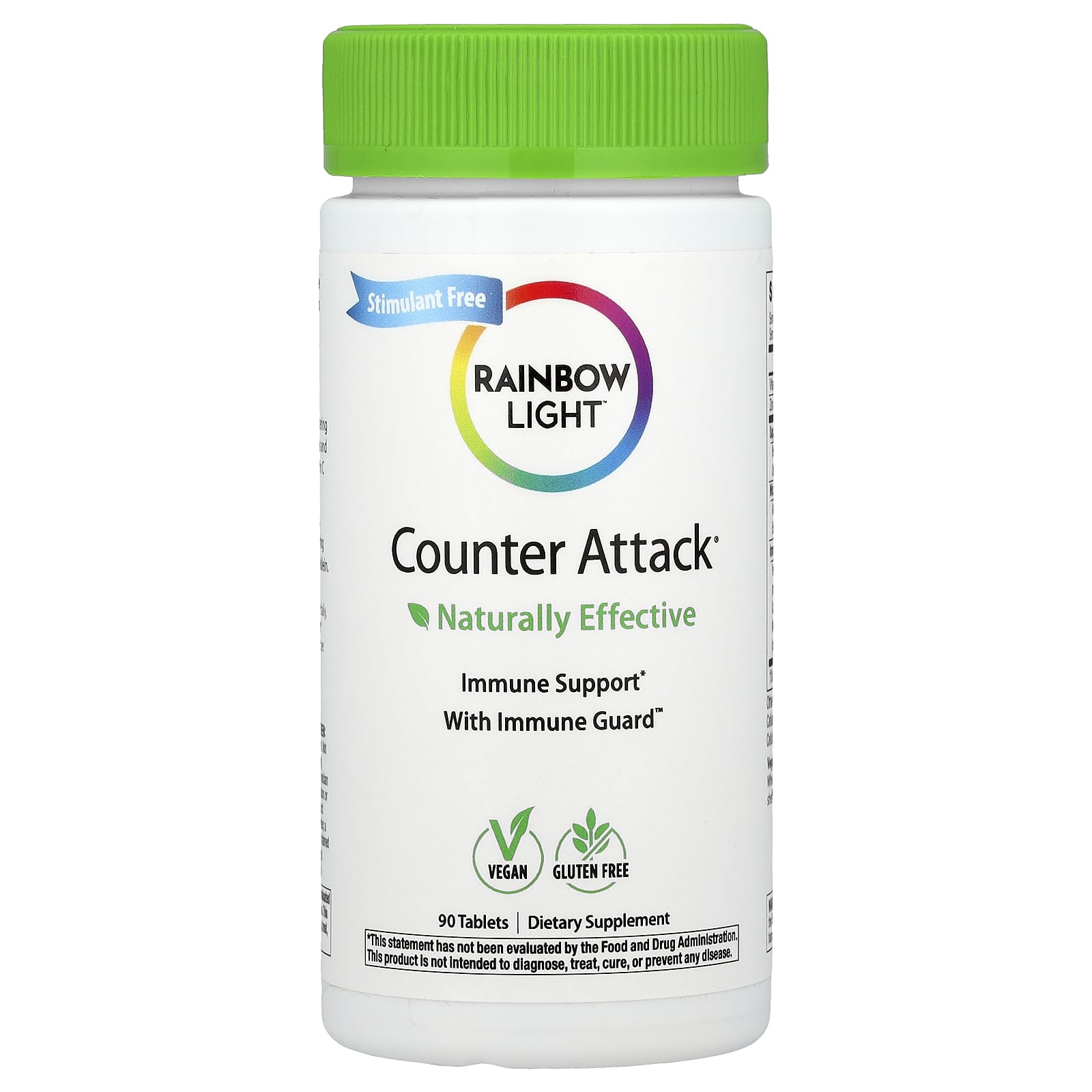 Rainbow Light, Counter Attack®, 90 Tablets - Image 1