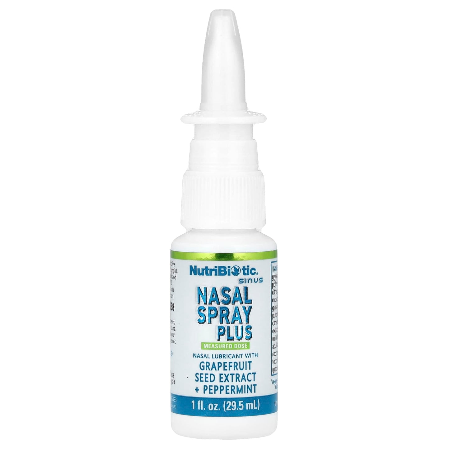 NutriBiotic, Sinus Nasal Spray Plus, 1 fl oz (29.5 ml) - Image 1