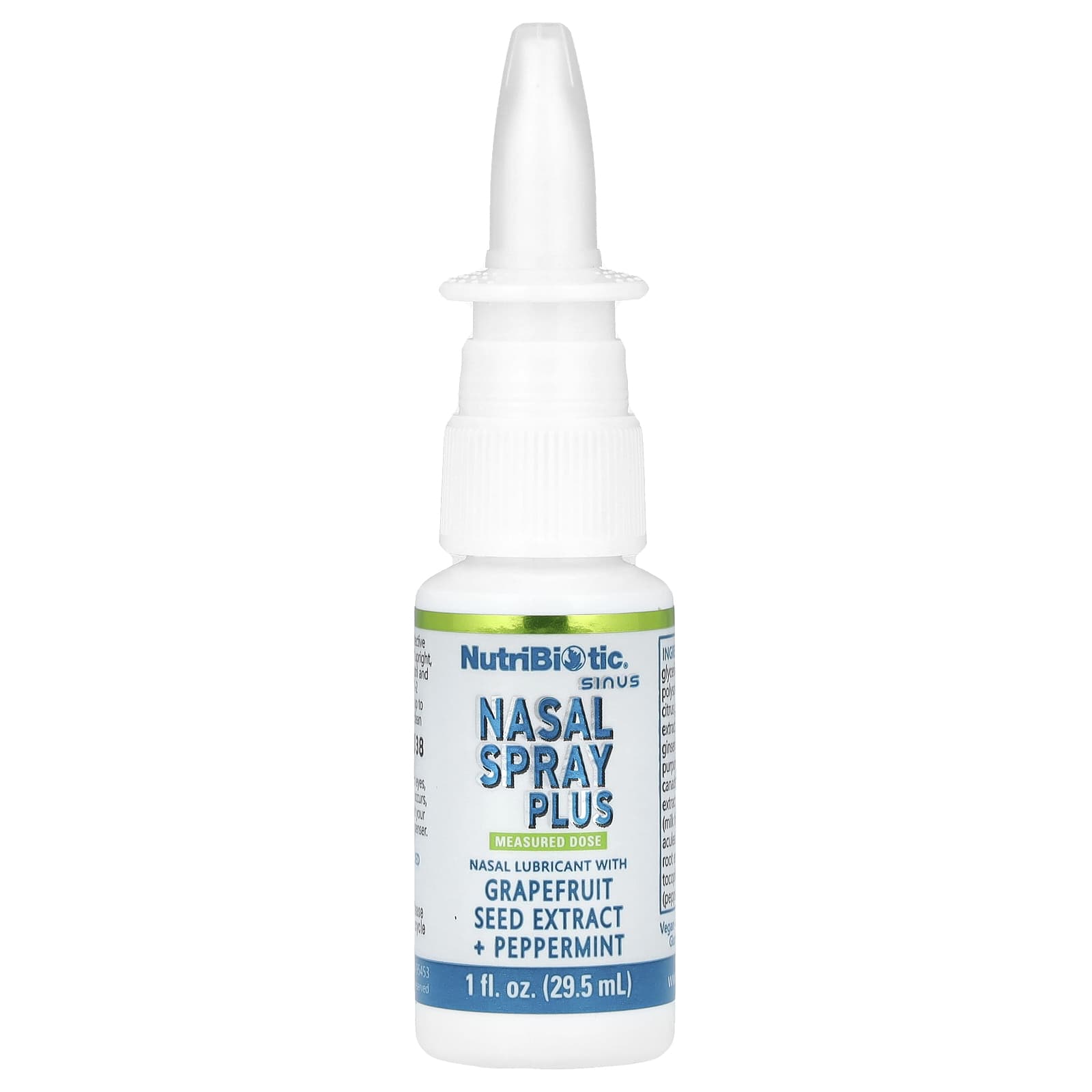 NutriBiotic, Sinus Nasal Spray Plus, 1 fl oz (29.5 ml) - Image 1