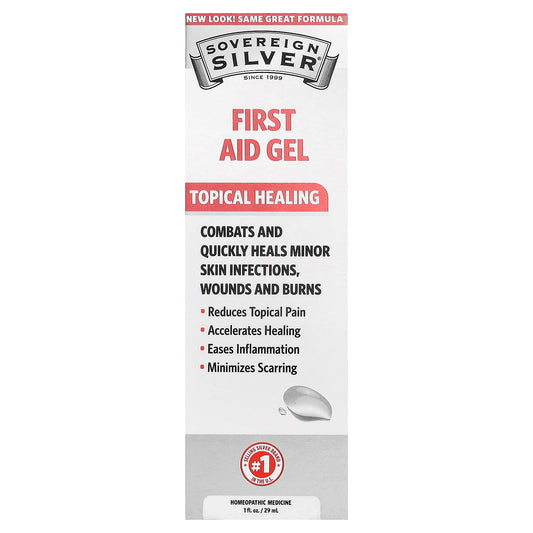 Sovereign Silver, First Aid Gel, 1 fl oz (29 ml) - Image 1